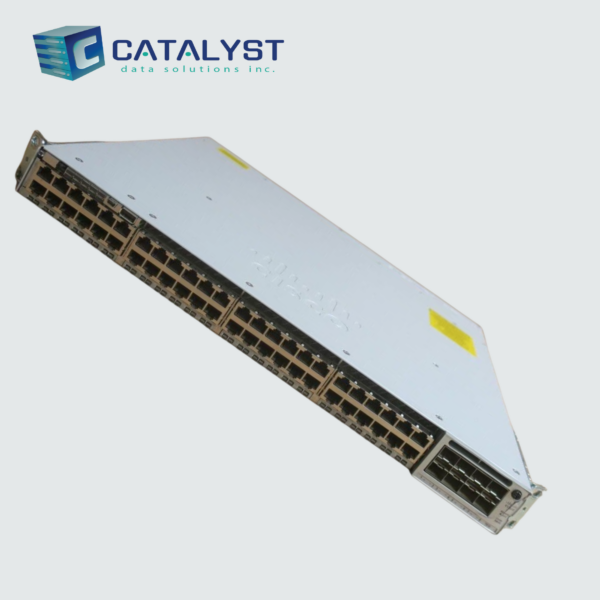 Cisco Catalyst C9300-48P-E |  48Port Gigabit PoE+ | Layer3 Switch | StackWise480 | Network Essentials - Image 2