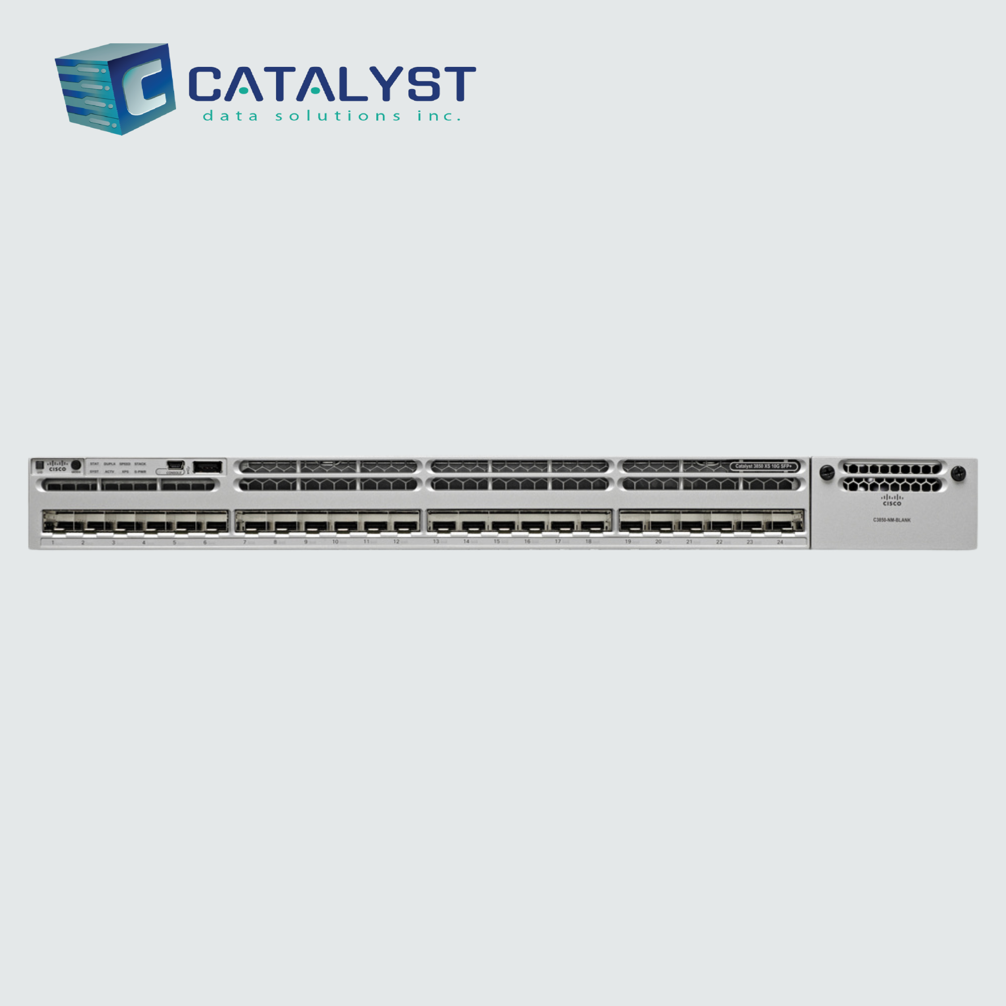 Cisco WS-C3850-24XS-S | 24-Port 10G SFP+ Stackable Access Switch - Image 2