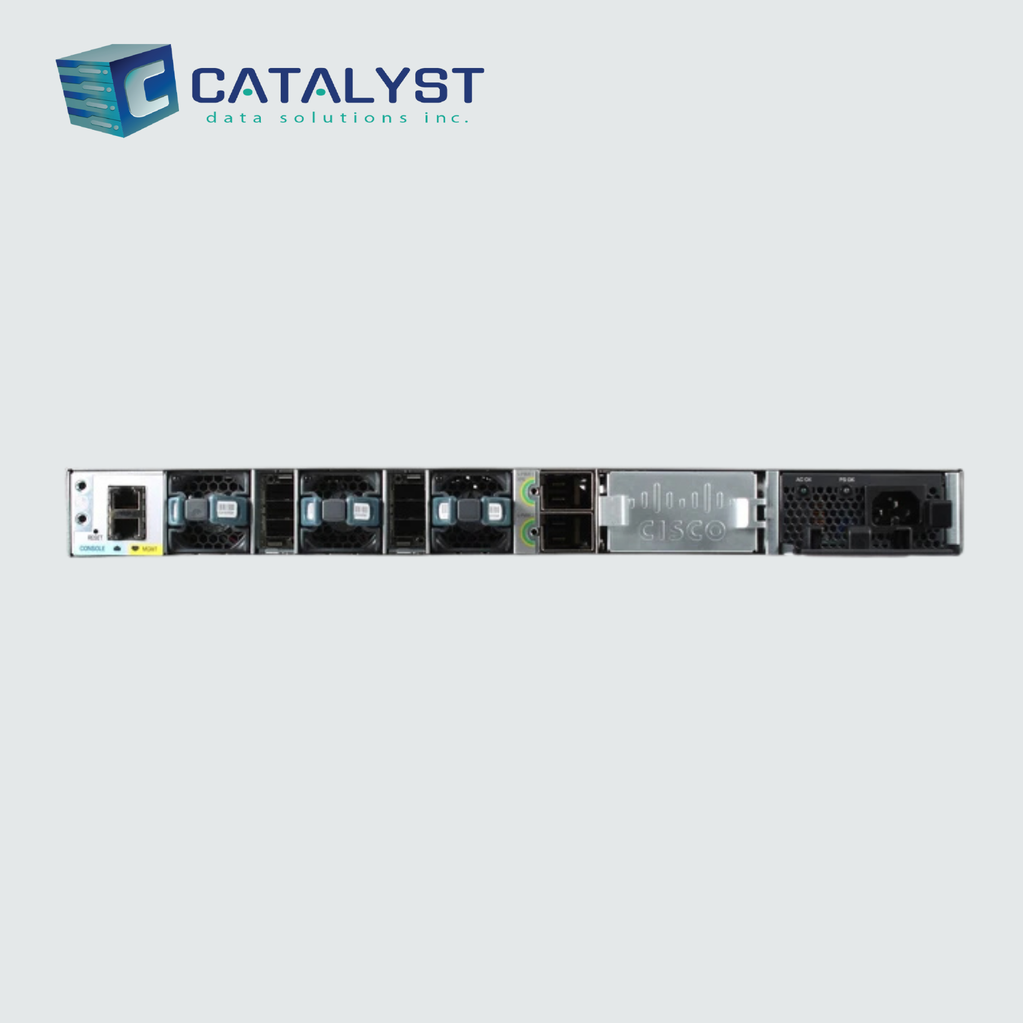 Cisco WS-C3850-48P-S | Catalyst 3850 Series 48-Port PoE+ Layer 3 Managed Switch - Image 3