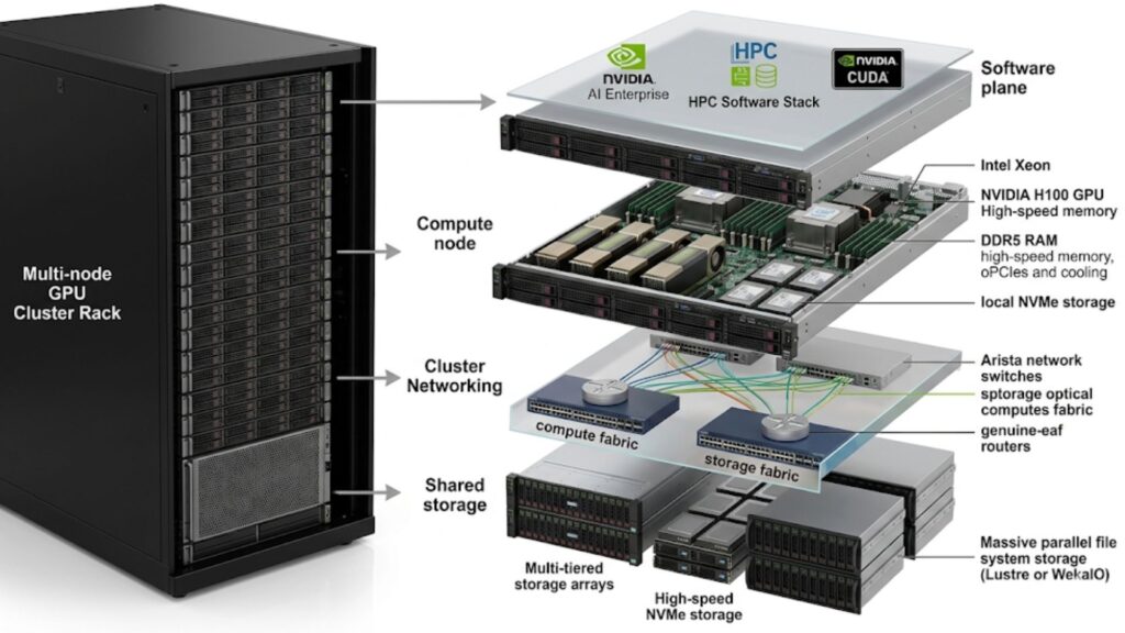 Core Building Blocks of GPU Cluster Architecture
