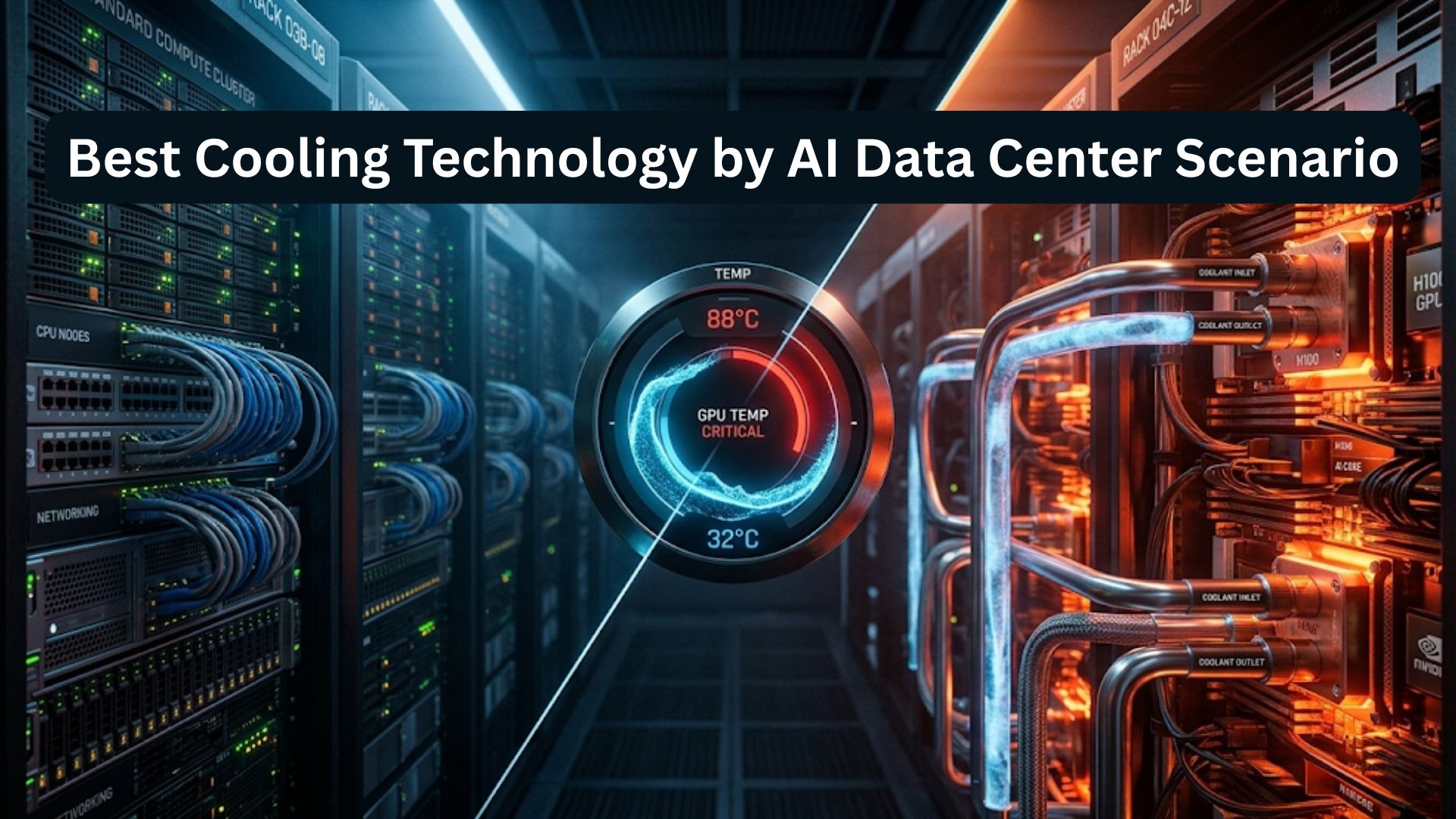 Best Cooling Technology by AI Data Center Scenario (1)