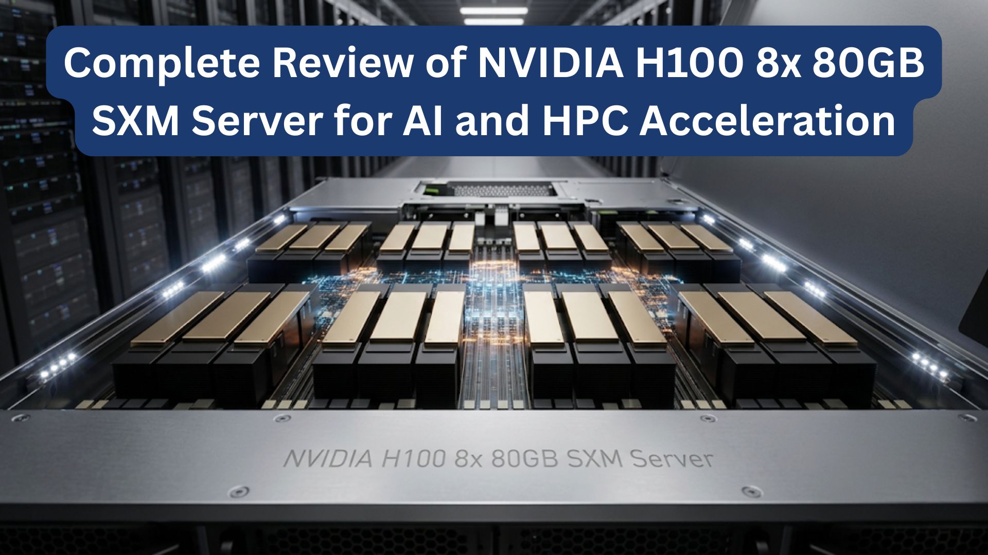 NVIDIA H100 8x 80GB SXM Server Review for AI and HPC