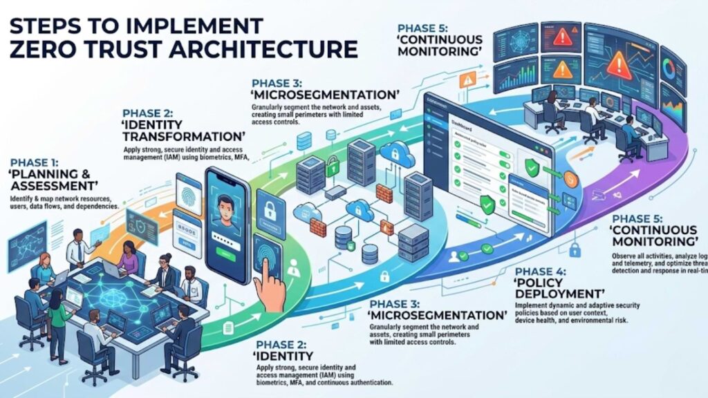Steps to Implement Zero Trust Architecture, Catalyst Data Solutions Inc.