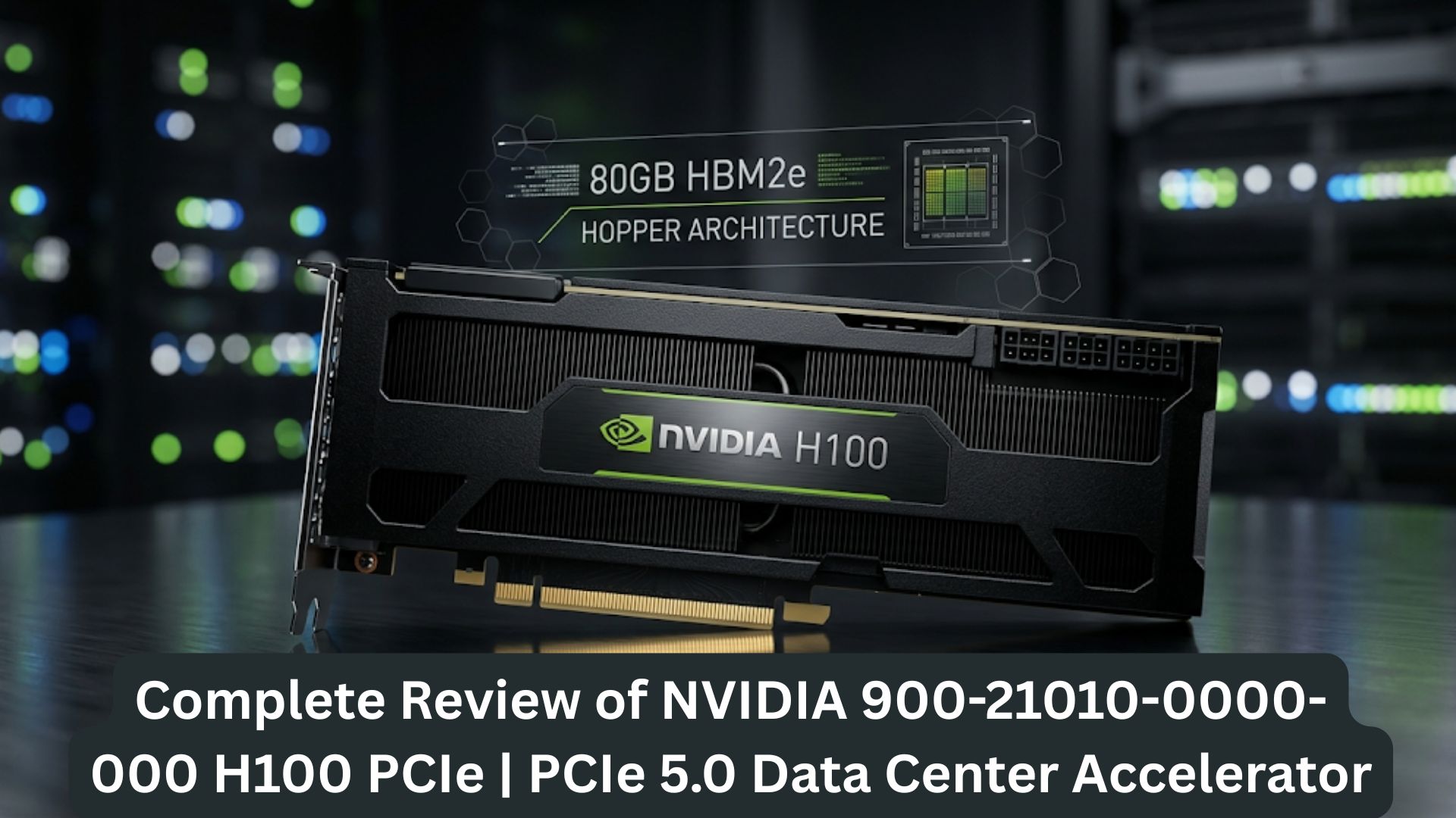 Complete Review of NVIDIA 900-21010-0000-000 H100 PCIe | PCIe 5.0 Data Center Accelerator