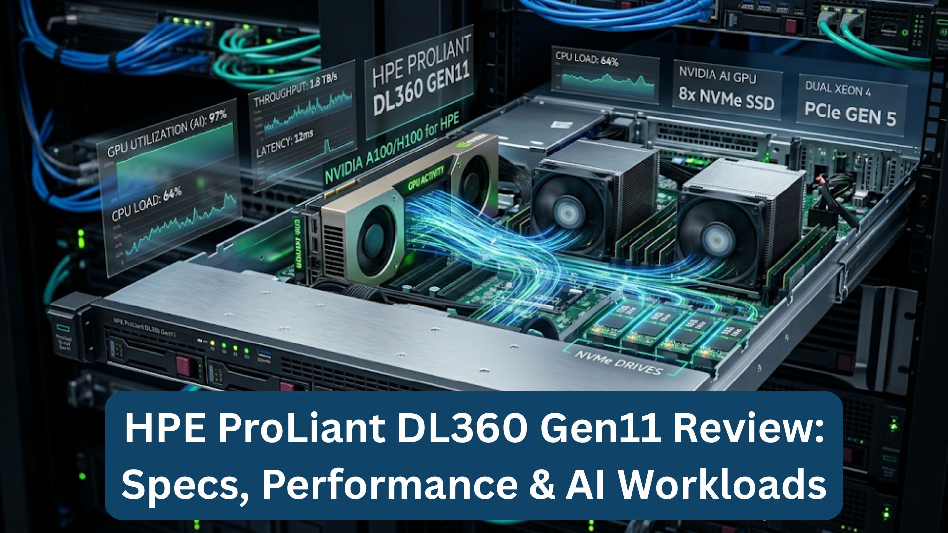 HPE ProLiant DL360 Gen11 Review: Specs, Performance & AI Workloads