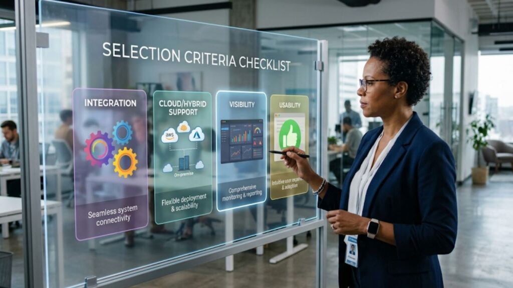 Zero Trust Tools selection criteria checklist