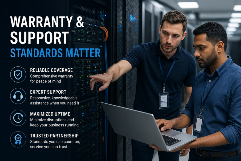 Warranty and Support Standards Matter