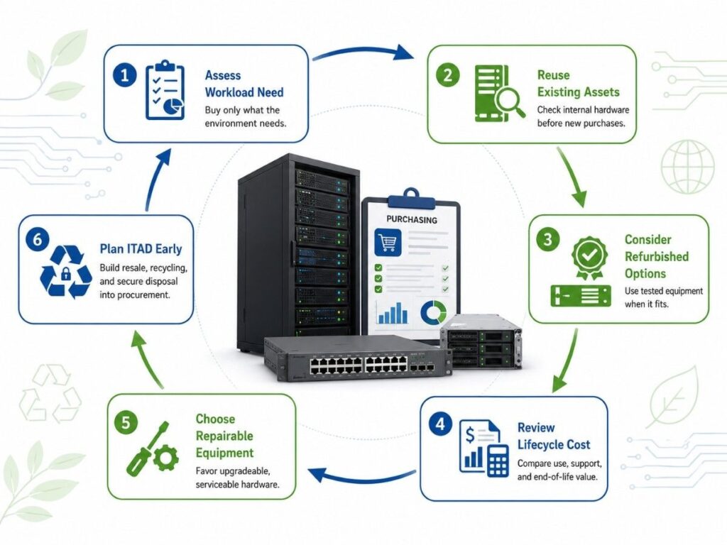 How Can Procurement Support Data Center E-Waste Reduction?