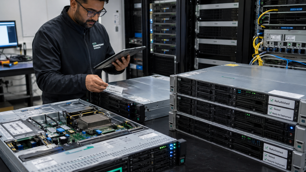 What Are Refurbished HPE Servers?