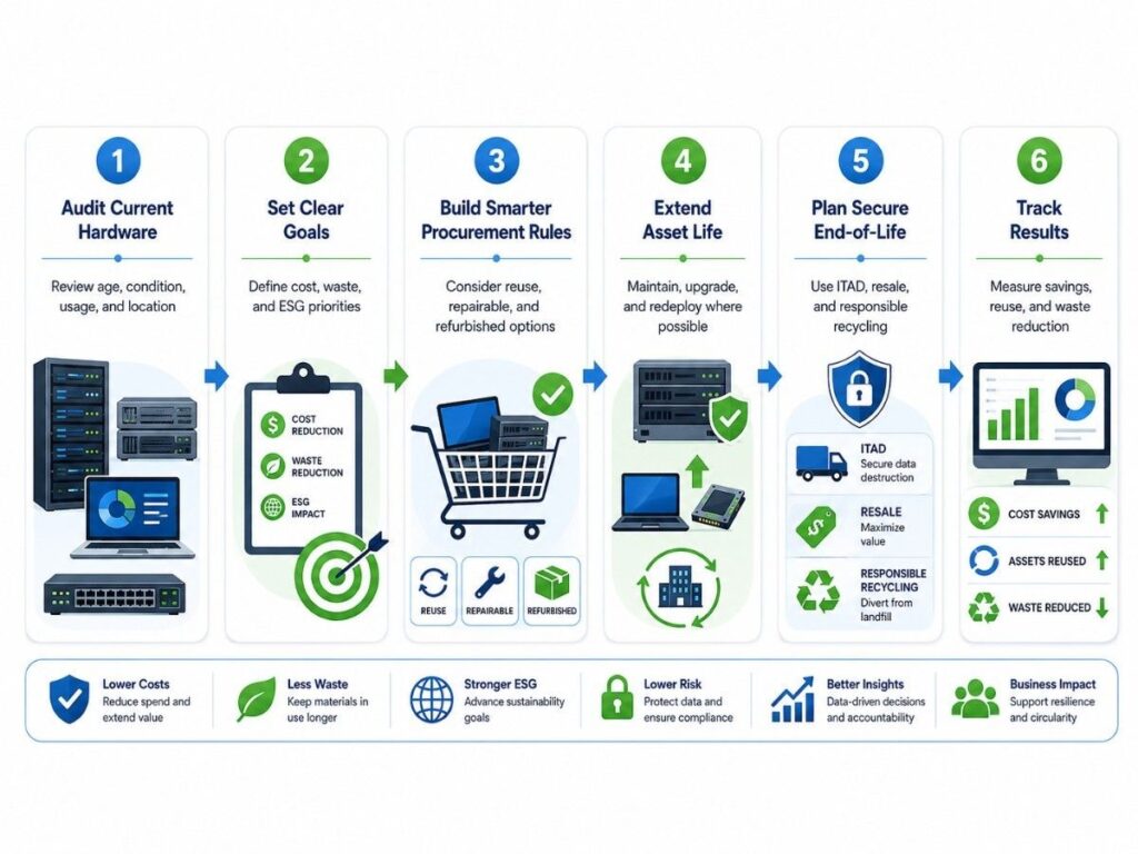 How Can Companies Start a Circular IT Strategy?