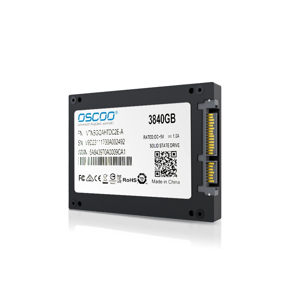 Image of an enterprise solid-state drive (SSD) for server and data-center storage.